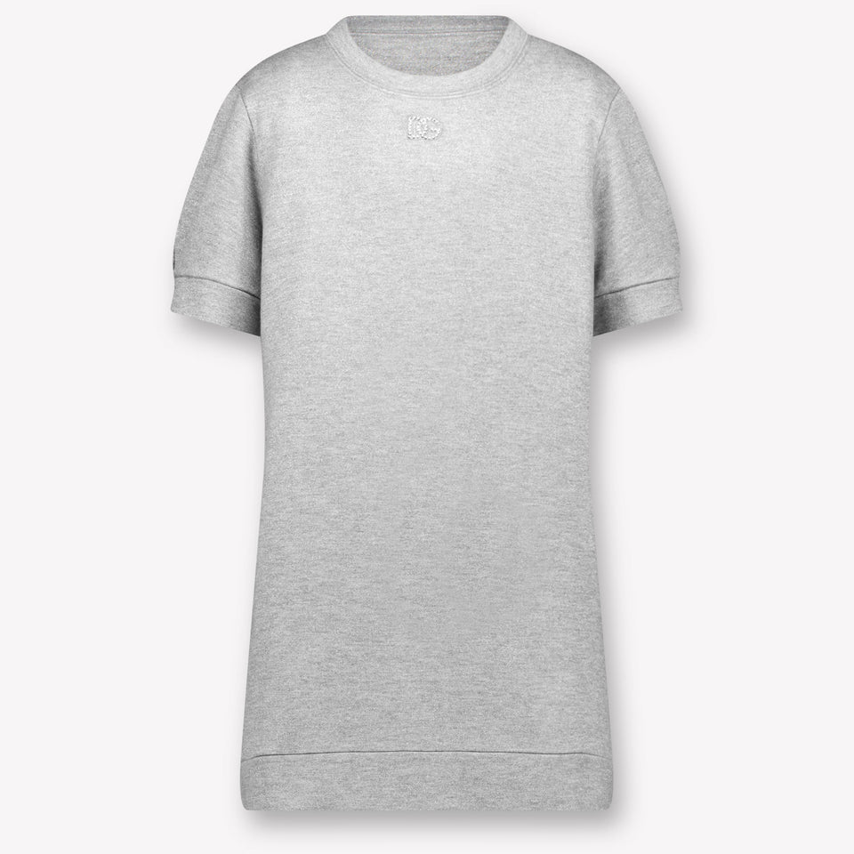 Dolce & Gabbana Kids Girls Tunic In Silver