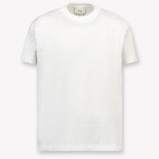 Fendi Kids Boys T-Shirt In White