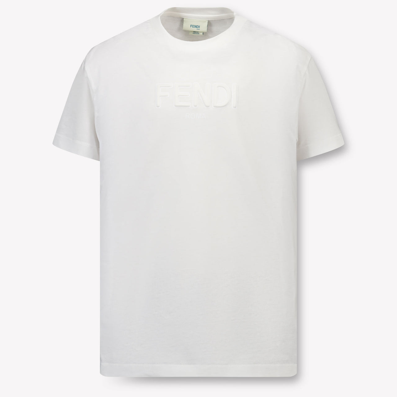 Fendi Kinder Unisex T-Shirt In Wit