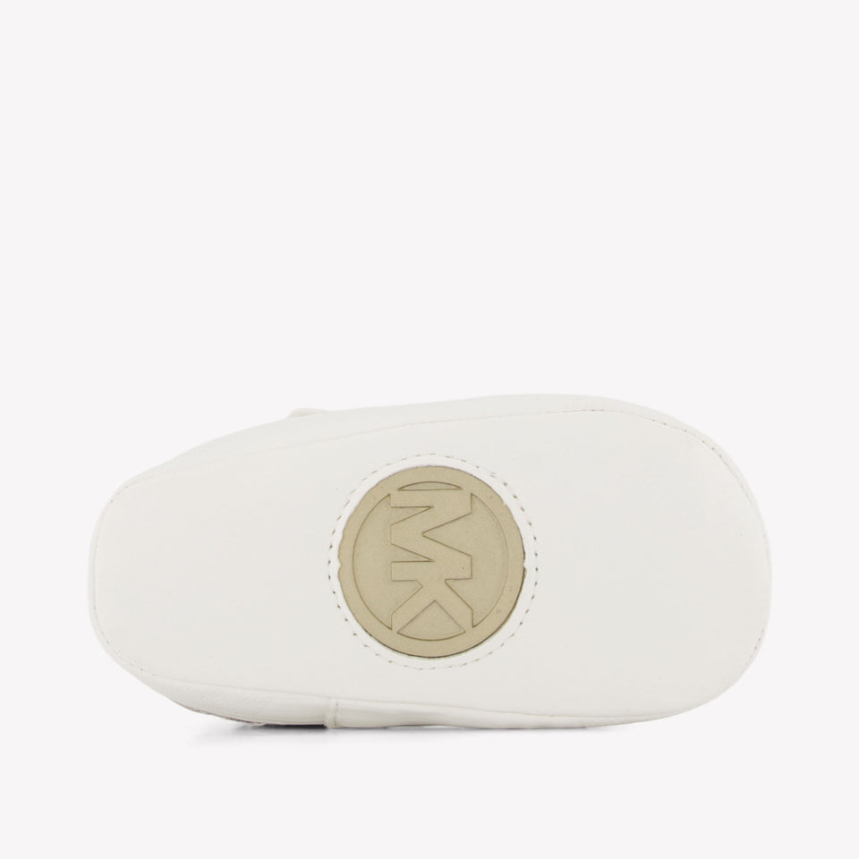 Michael Kors BABY SCOTTY Baby Girls Sneakers In OffWhite