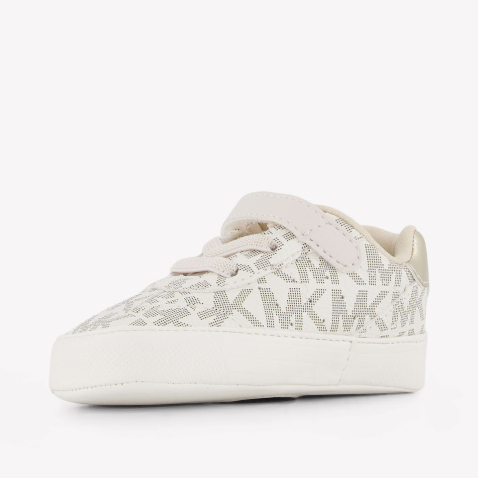 Michael Kors BABY SCOTTY Baby Girls Sneakers In OffWhite