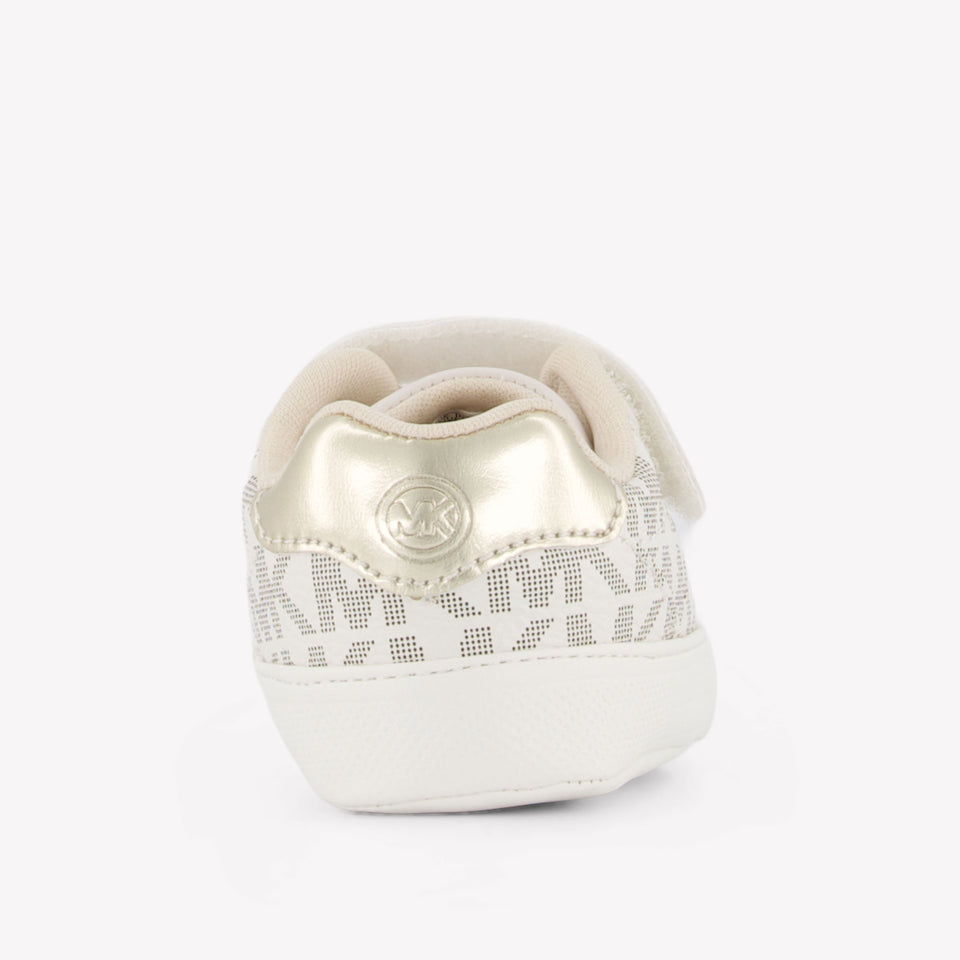 Michael Kors BABY SCOTTY Baby Girls Sneakers In OffWhite