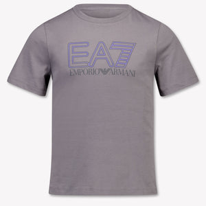 EA7 Kinder Jongens T-Shirt In Grijs