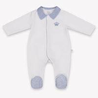 First Baby Jongens Boxpakje In Wit