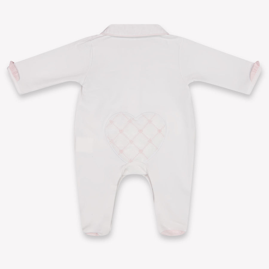First Baby Meisjes Boxpakje In Wit