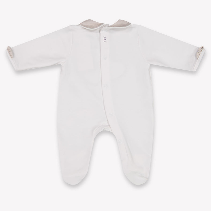 First Baby Meisjes Boxpakje In Licht Beige