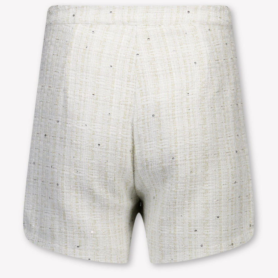 Prinsessefin Kinder Meisjes Shorts In Off White