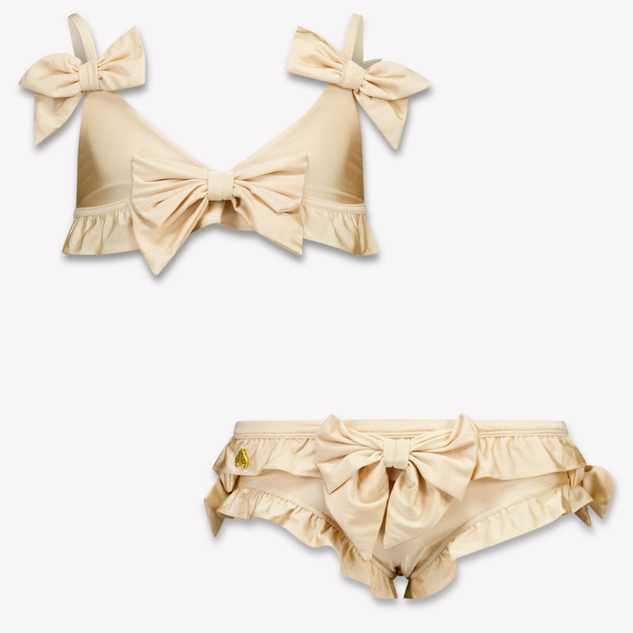 Luvbug Girls Swimwear in Beige