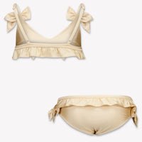 Luvbug Kids Girls Swimwear In Beige