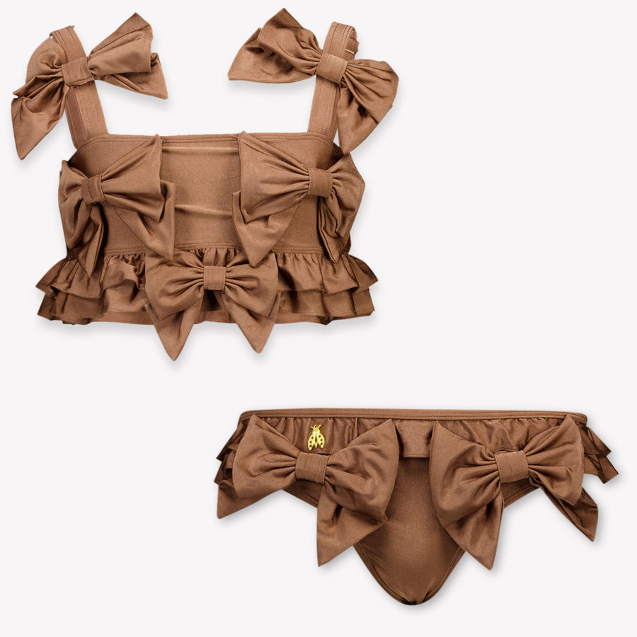 Luvbug Girls Swimwear in Brown