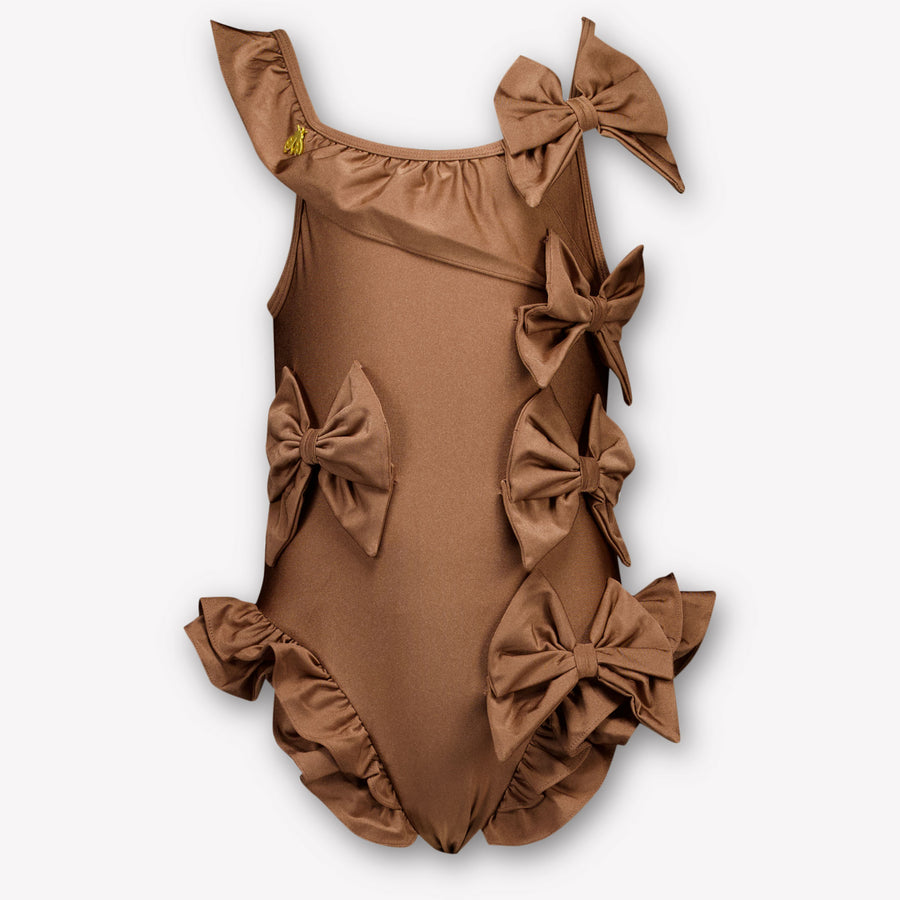 Luvbug Girls Swimwear in Brown