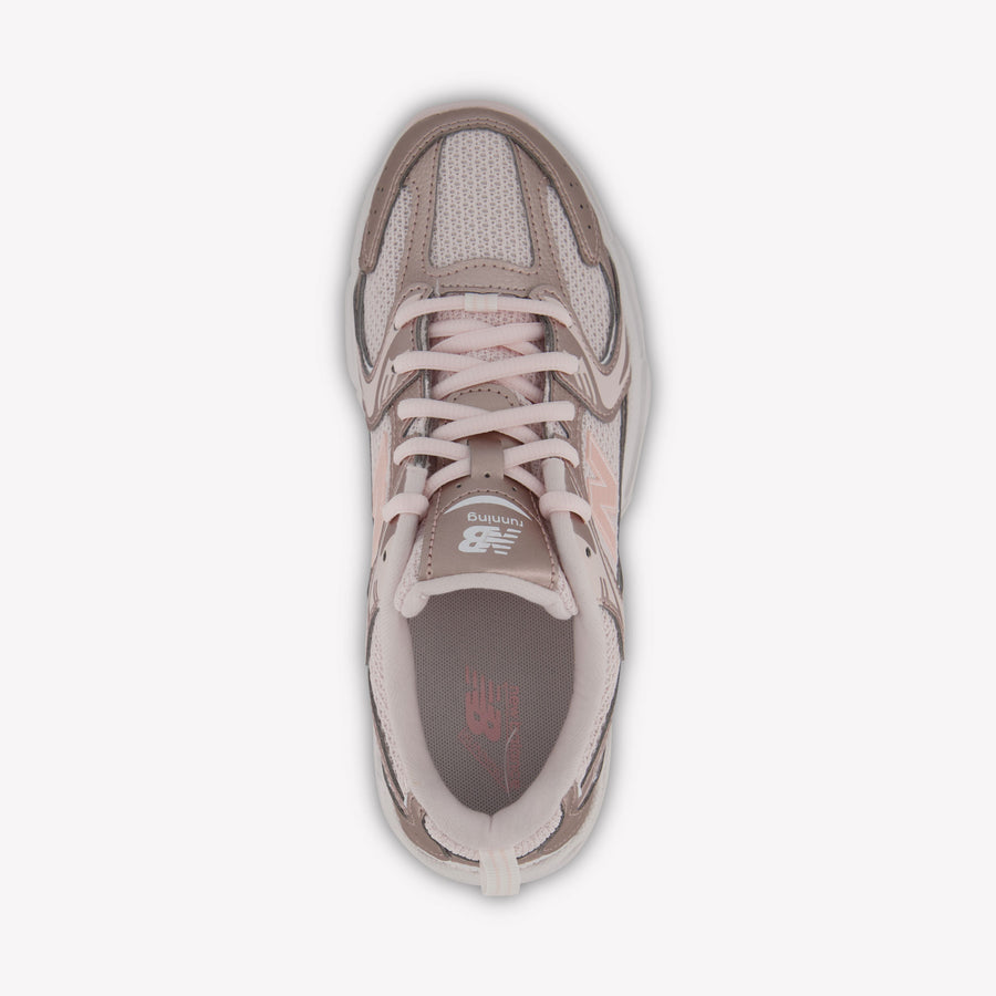 New Balance Girls Sneakers In Light Pink