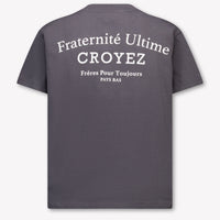 Croyez Kids Boys T-Shirt In Anthracite
