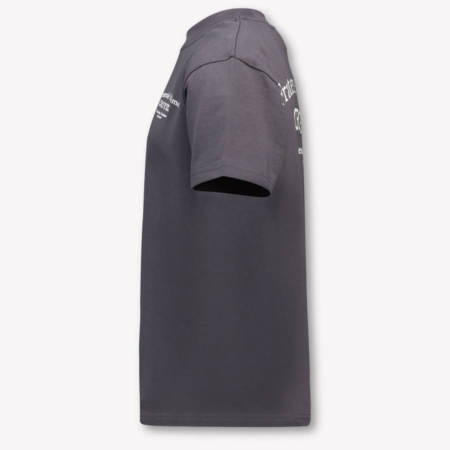 Croyez Kids Boys T-Shirt In Anthracite