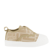 Fendi Kinder Unisex Sneakers Beige