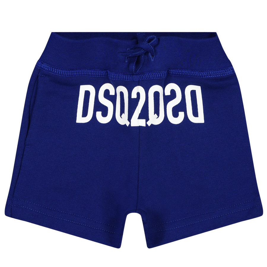 Dsquared2 Baby Jongens Shorts Donker Blauw