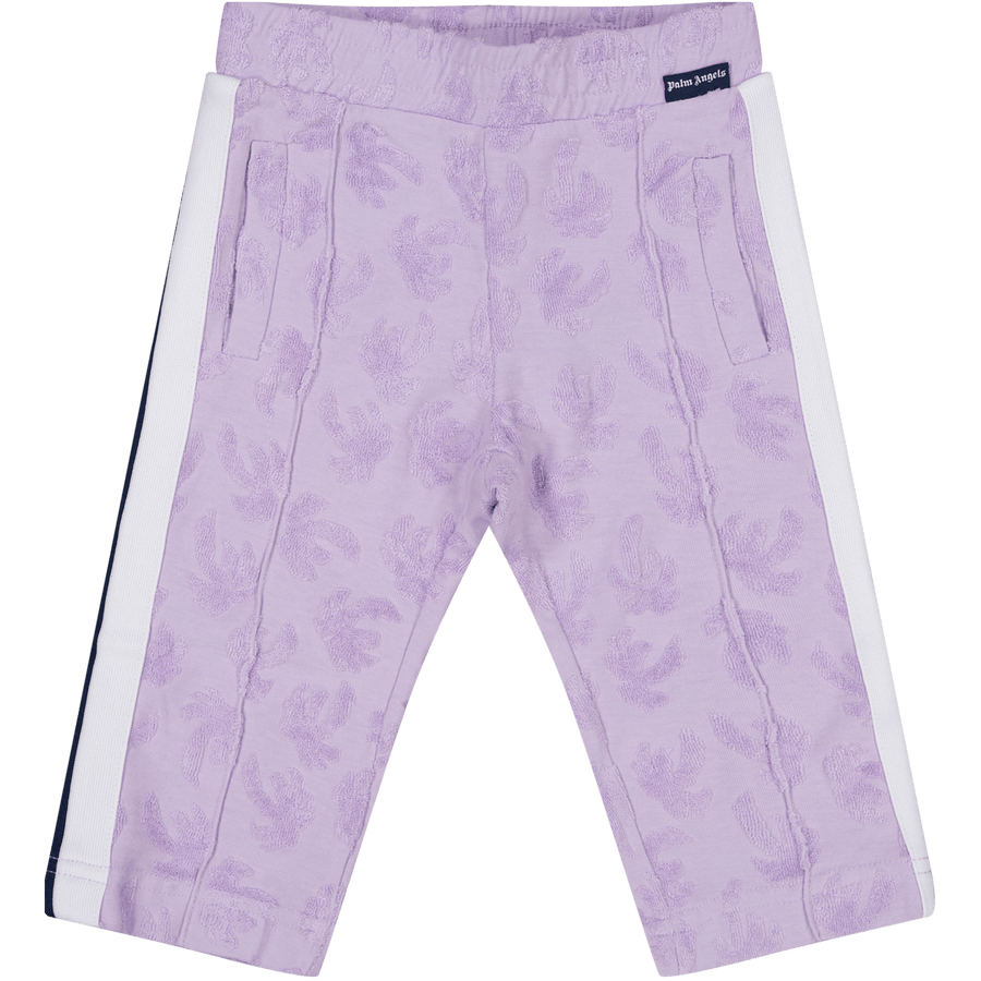 Palm Angels Baby Girls Trouser Lila
