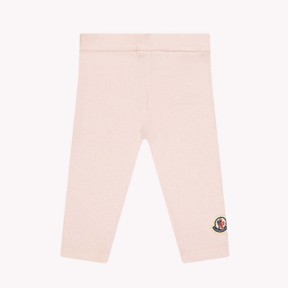 Moncler Baby Meisjes Legging In Licht Roze