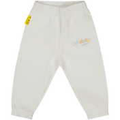 Off-White Baby Boys Trousers White
