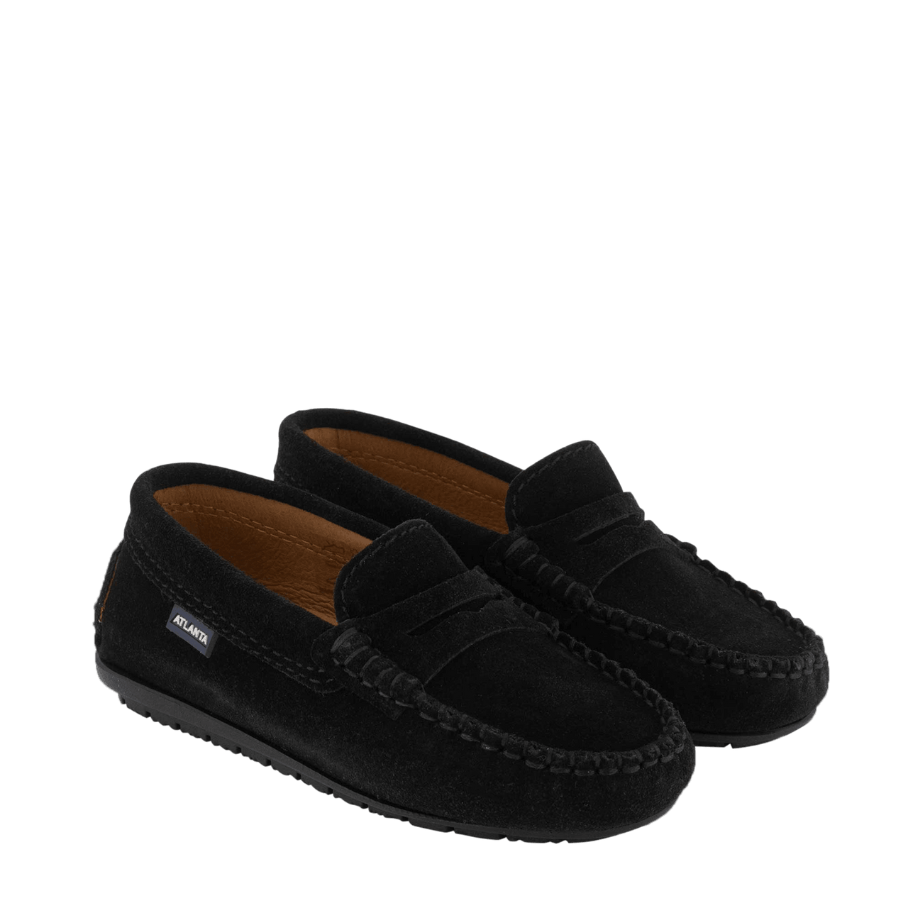 Atlanta Mocassin Kinder Unisex Schoenen Zwart