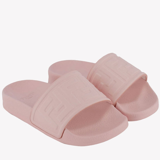 Fendi Meisjes Slippers Licht Roze 25