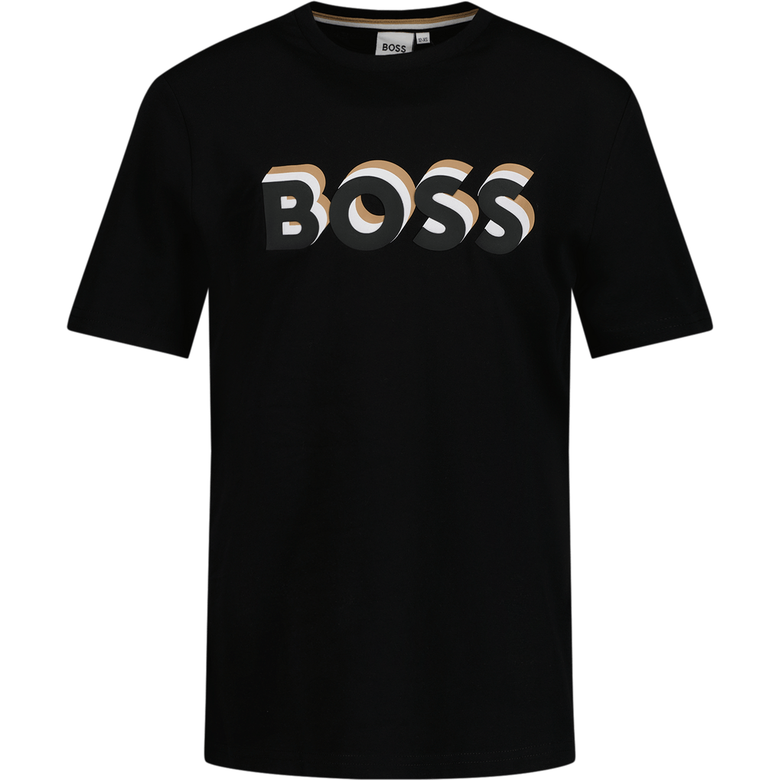 Boss Kinder Jongens T-Shirt Zwart 4Y