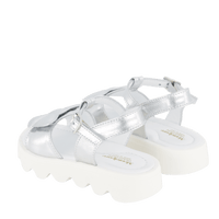 Andrea Montelpare Kinder Meisjes Sandalen Zilver