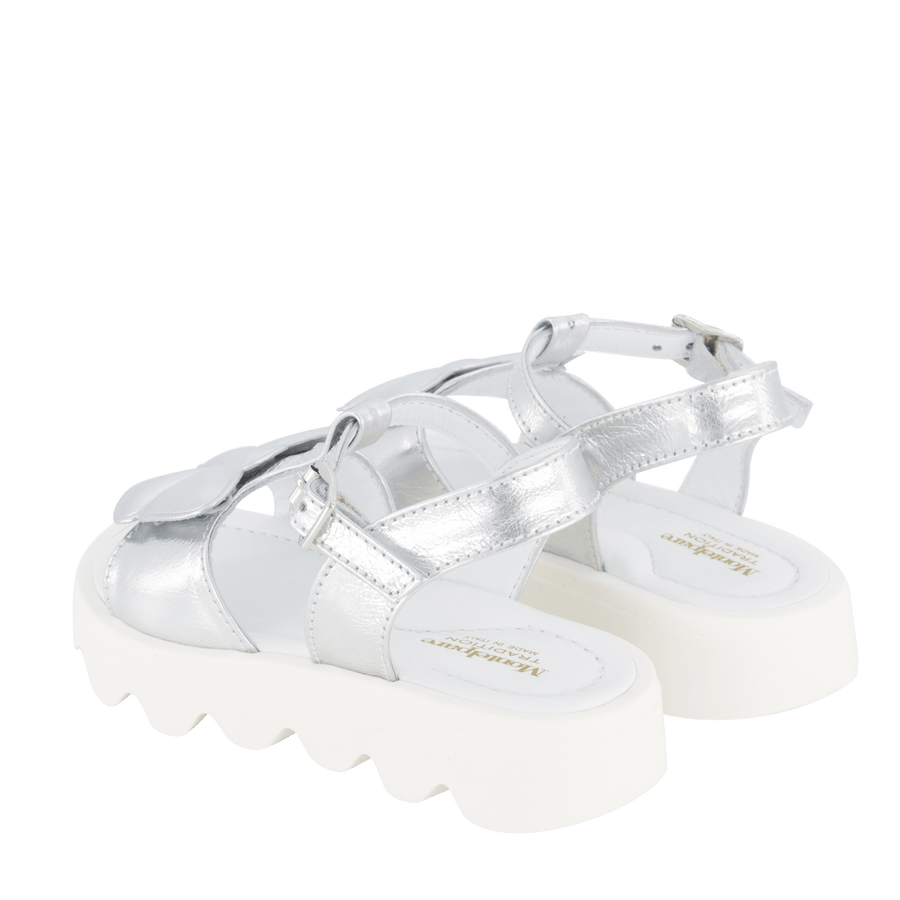 Andrea Montelpare Kinder Meisjes Sandalen Zilver
