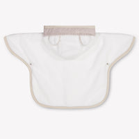 First Baby Unisex Poncho Badjas In Wit