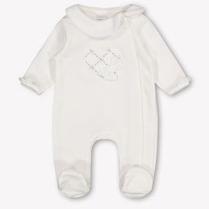 First Baby Meisjes Boxpakje In Off White
