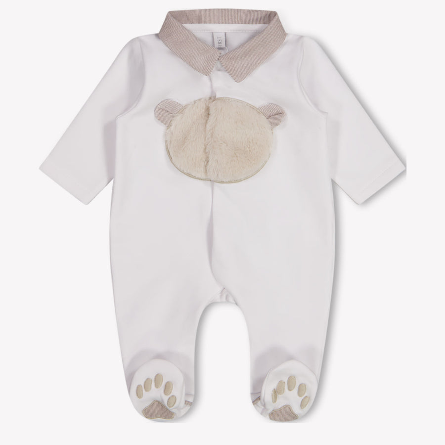 First Baby Unisex Boxpakje In Off White