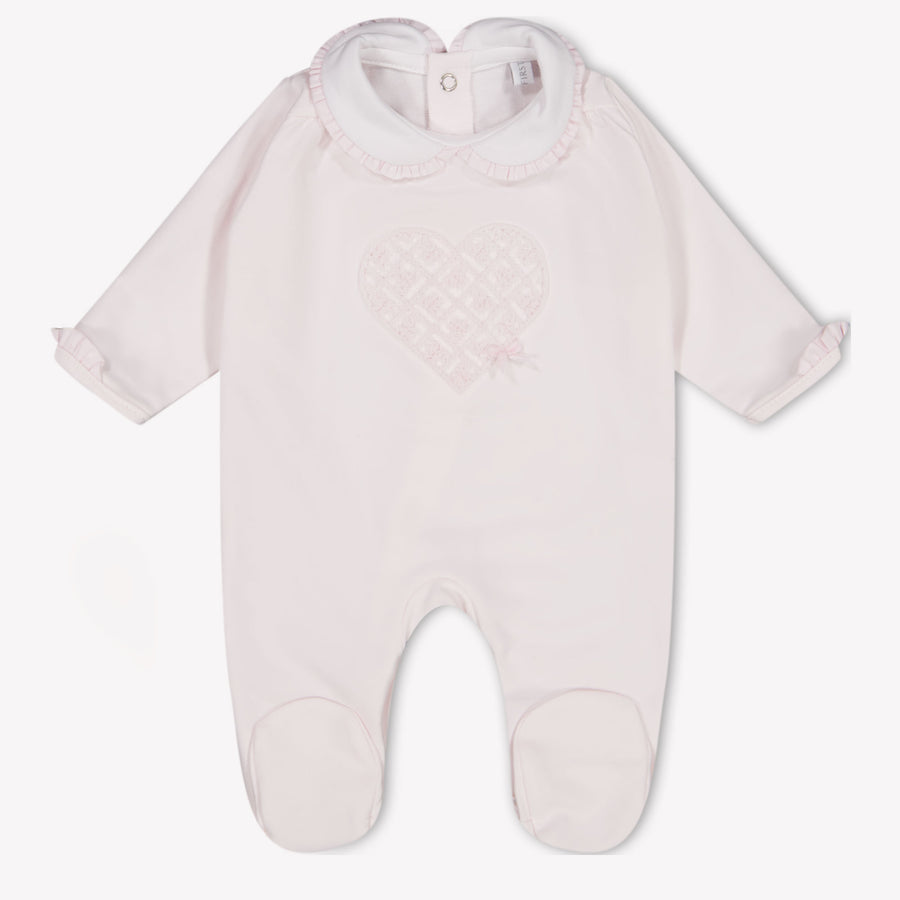 First Baby Meisjes Boxpakje In Licht Roze