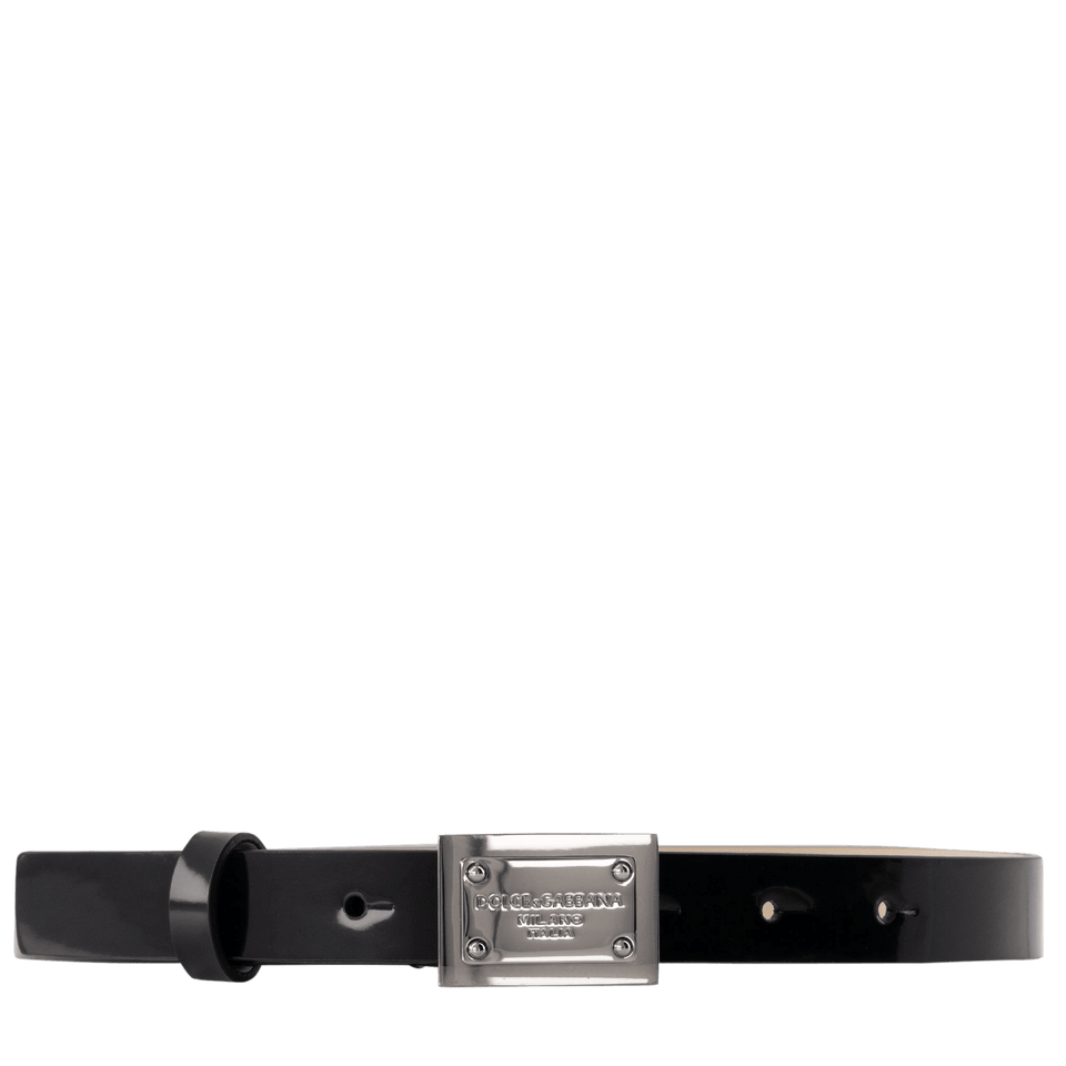 Dolce & Gabbana Kinder Jongens Riem Zilver s