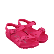 Birkenstock Kinder Meisjes Sandalen Eva Rio Fuchsia