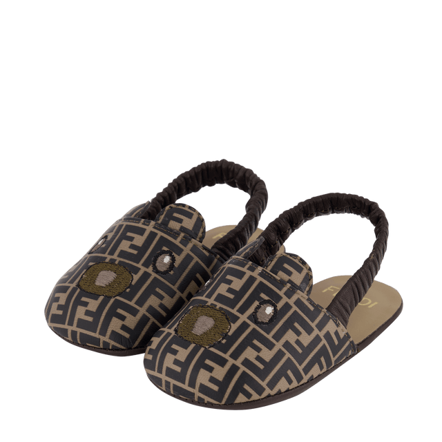 Fendi Baby Unisex Schoenen Bruin