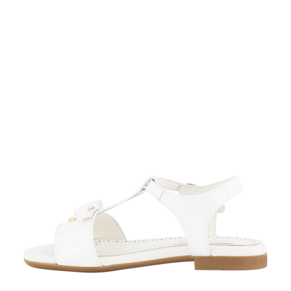 Dolce & Gabbana Kinder Meisjes Sandalen Wit