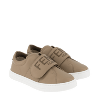 Fendi Kinder Unisex Sneakers Beige