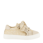 Andanines Children's Girls Shoes Light Beige