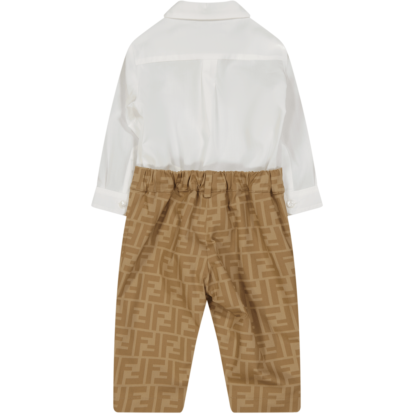 Fendi Baby Jongens Setje Beige 3 mnd