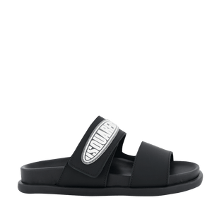 Dsquared2 Kinder Unisex Slippers Zwart 27