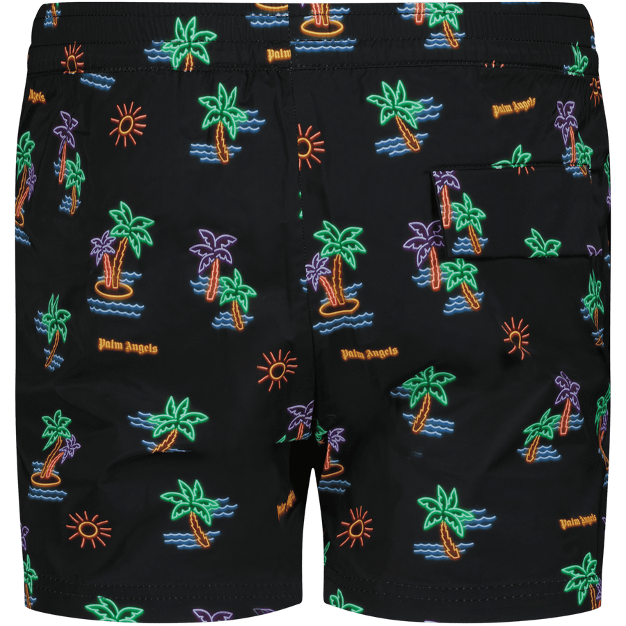 Palm Angels Kinder Jongens Zwemkleding Zwart