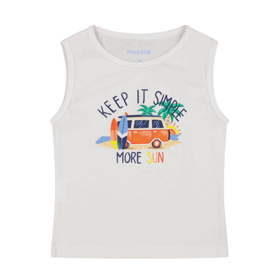 Mayoral Baby Jongens T-Shirt Wit