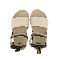Fendi Kinder Unisex Sandalen Beige