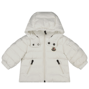 Moncler Baby unisex jacket White