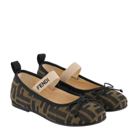 Fendi Kinder Meisjes Schoenen Bruin