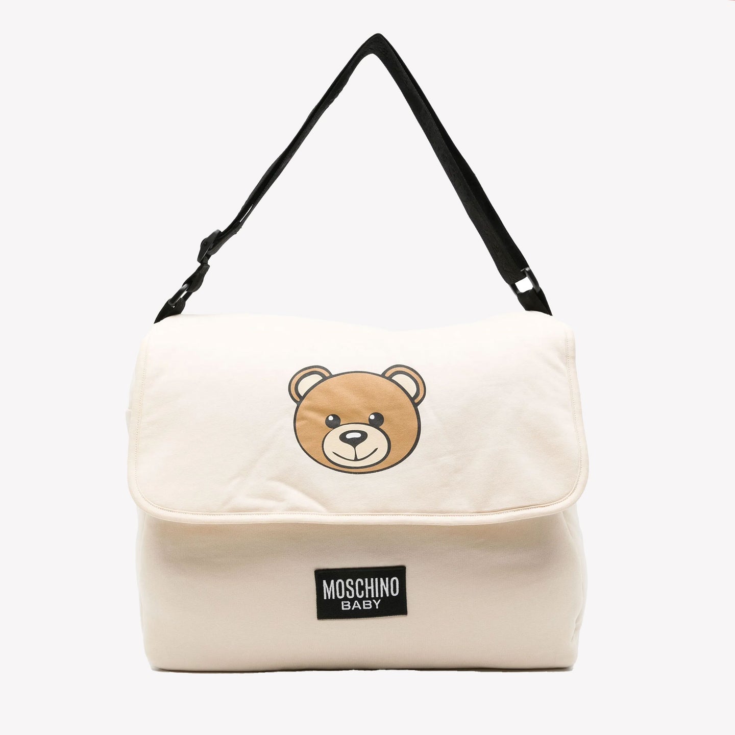 Moschino Baby Unisex Luiertas In Beige