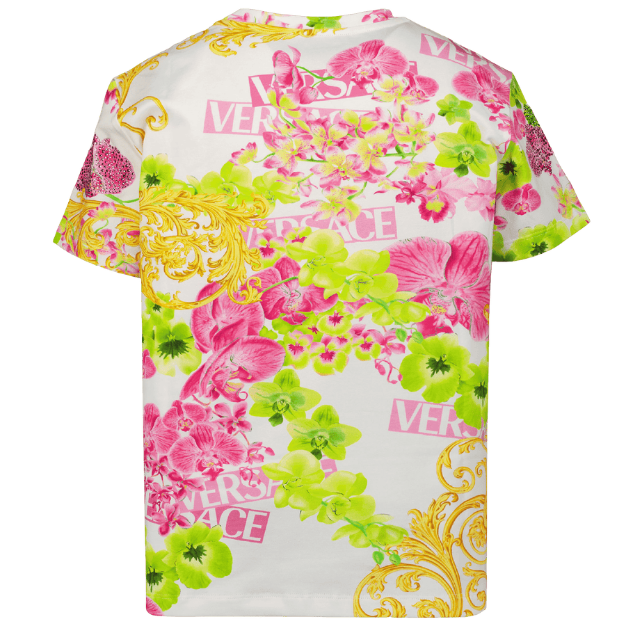 Versace Kinder Meisjes T-Shirt Roze
