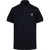 Stone Island Kinder Jongens Polo Navy