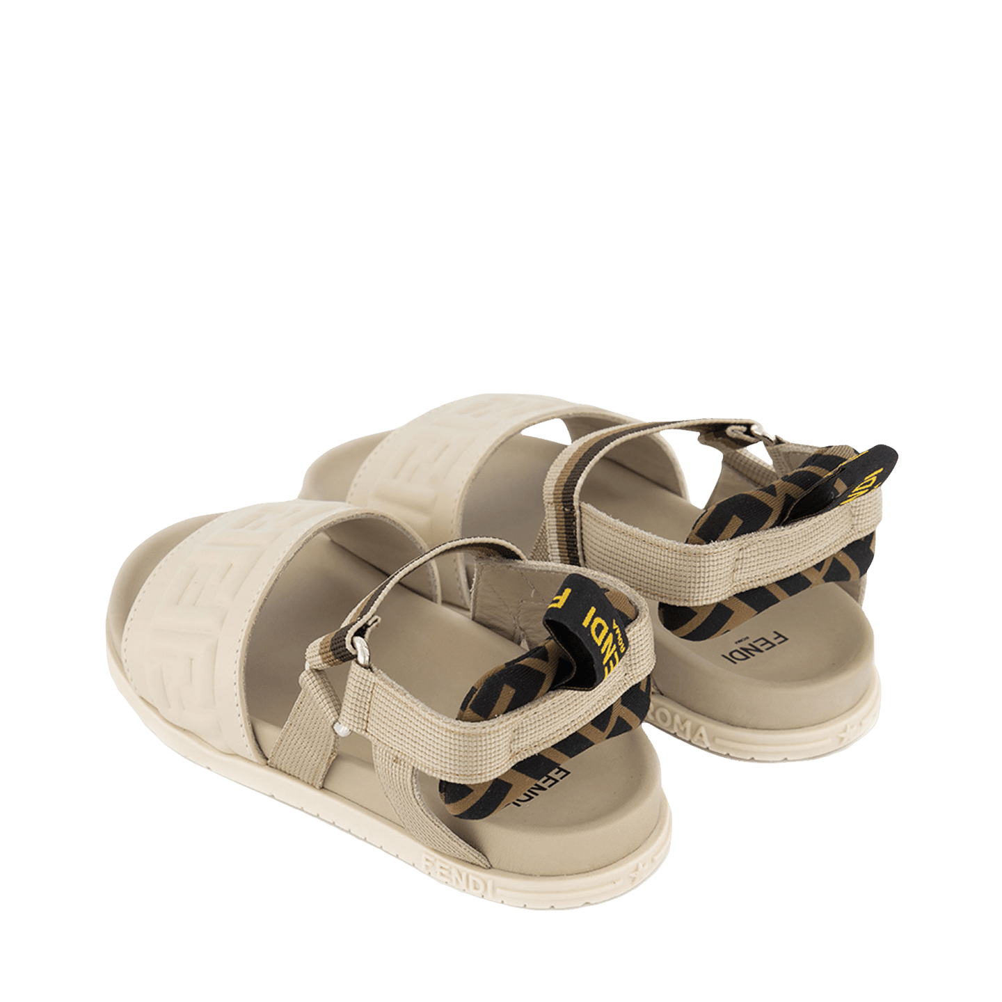 Fendi Kinder Unisex Sandalen Beige