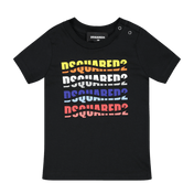 Dsquared2 Baby Unisex T-Shirt Zwart